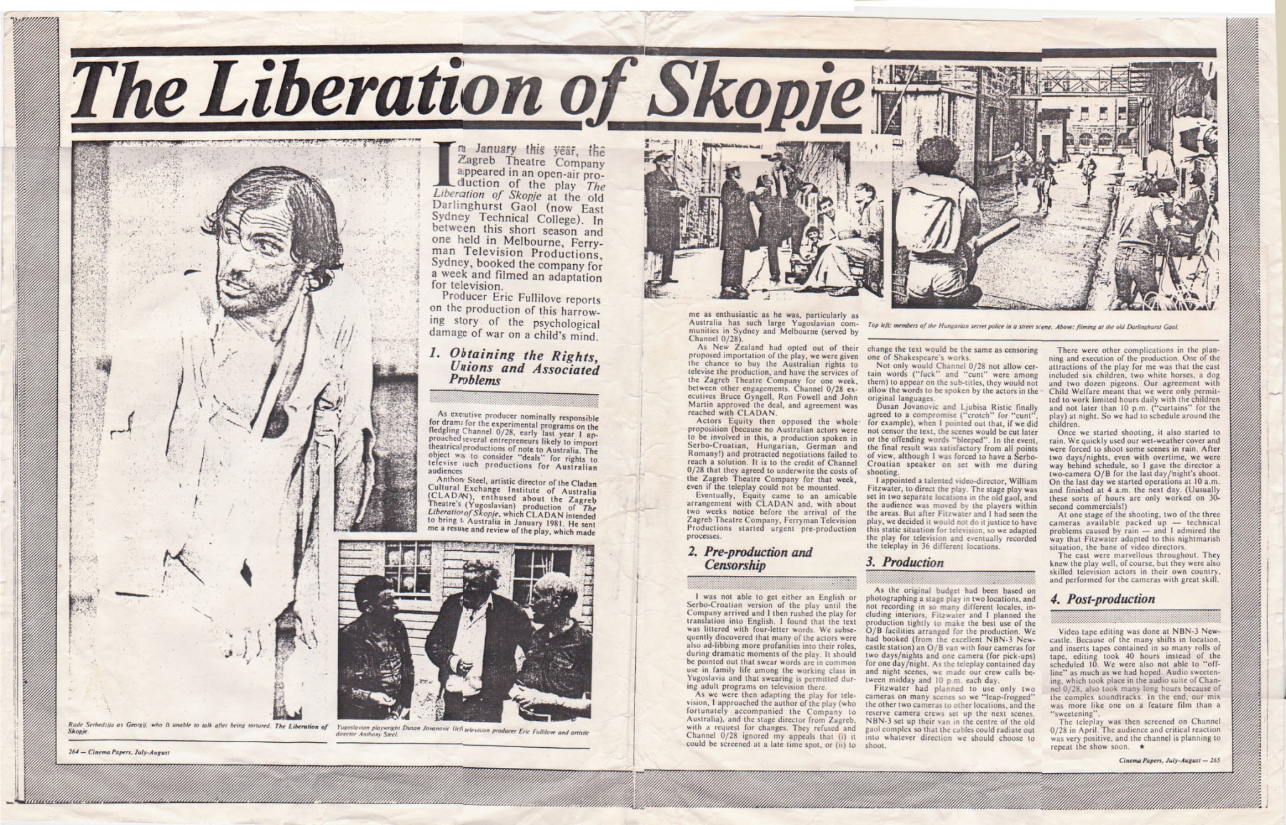 CINEMA-PAPERS-000684-OSLOBODJENJE_SKOPLJA_LJUBISA_RISTIC_DUSAN_JOVANOVIC_RADE_SERBEDZIJA_SNIMANJE_FILMA_SIDNEJ