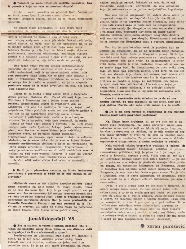 STUDENT-1983-4-5-INTERVJU_LJUBISA_RISTIC_KPGT_AUSTRALIJA_AMERIKA_GOSTOVANJA_1968