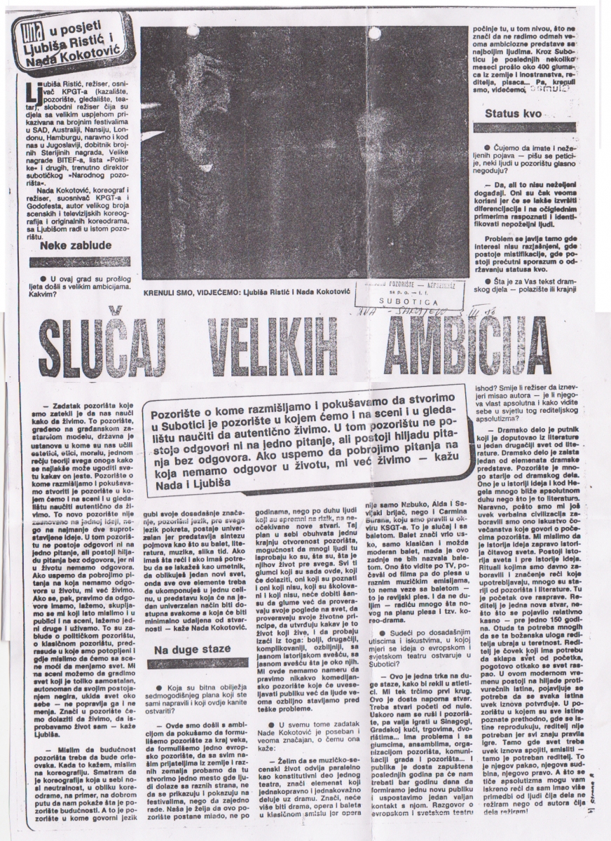 UNA-SARAJEVO-030386-INTERVJU_LJUBISA_RISTIC_NADA_KOKOTOVIC_KPGT