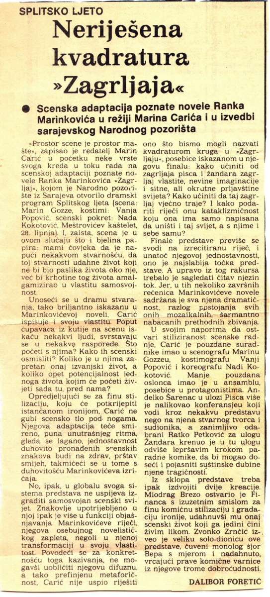 VJESNIK-02071976-SPLITSKO_LETO_ZAGRLJAJ_RANKO_MARINKOVIC_MARIN_CARIC_SARAJEVSKO_NARODNO_POZORISTE
