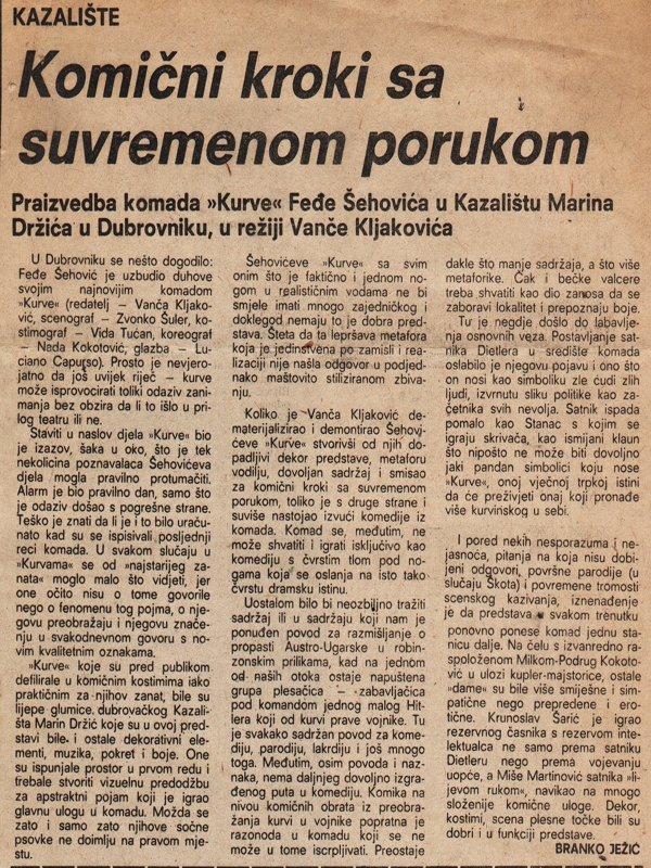 VJESNIK-191976-KRITIKA_FEDJA_SEHOVIC_KURVE_VANCA_KLJAKOVIC_NADA_KOKOTOVIC