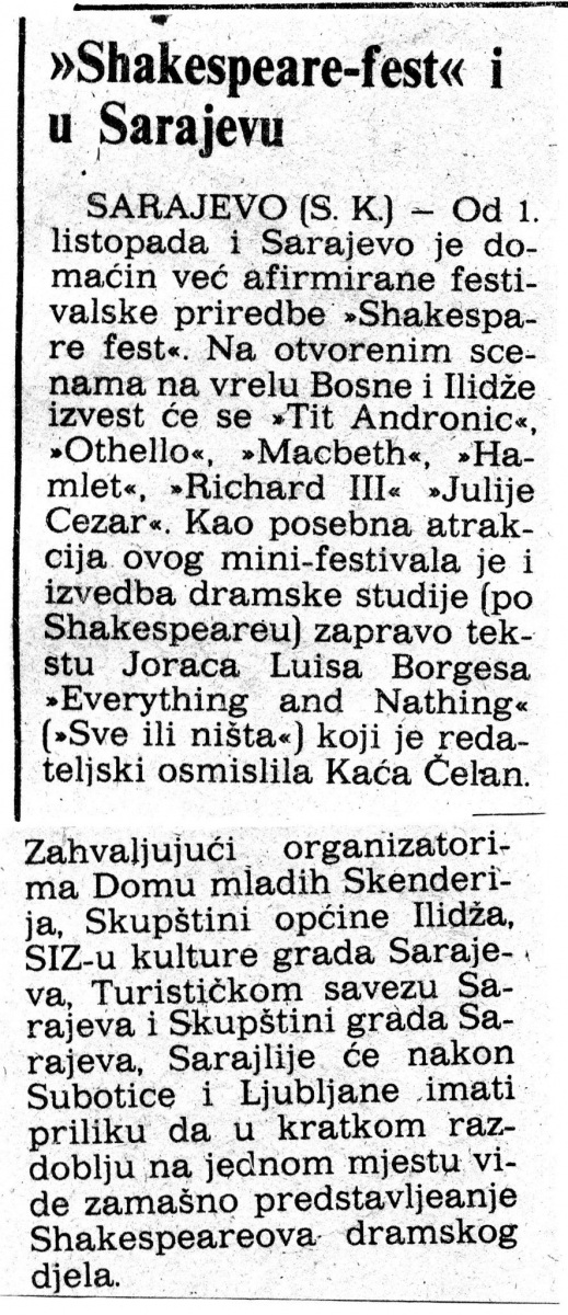 VJESNIK_ZG-011086-SEKSPIR_FEST_U_SARAJEVU