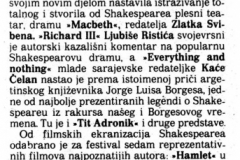 VJESNIK-220886-TV_EMISIJA-SEKSPIR_FEST